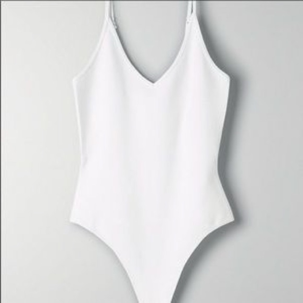 SUNDAY BEST White Annie Bodysuit